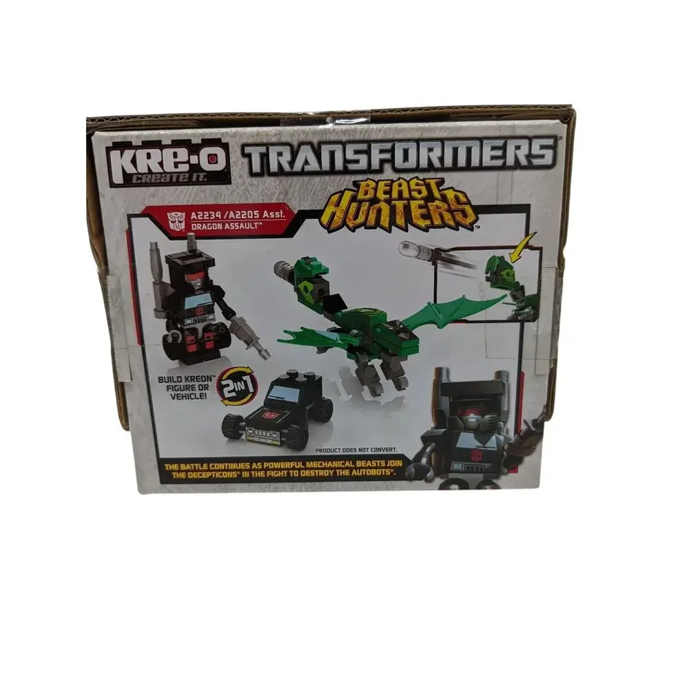KRE-O Dragon Assault - Transformers - Beast Hunters A2234